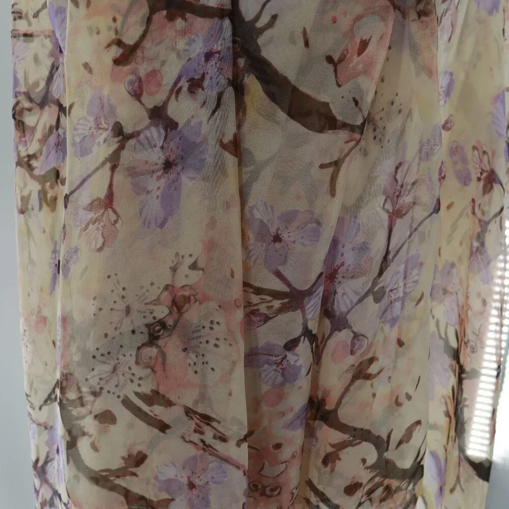 Mixit‎ Sheer Chiffon Scarf Wrap Boho Career Cottagecore Bohemian Twee Romantic